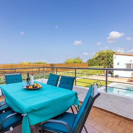 Amazing Villa Chrysanthi With Private Pool In Heraklion Epano Vathia Exteriör bild